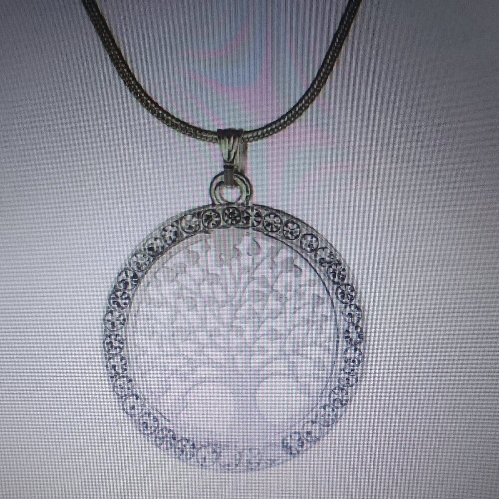 Tree of Life SILVER pendant&necklace, delicate, brand new